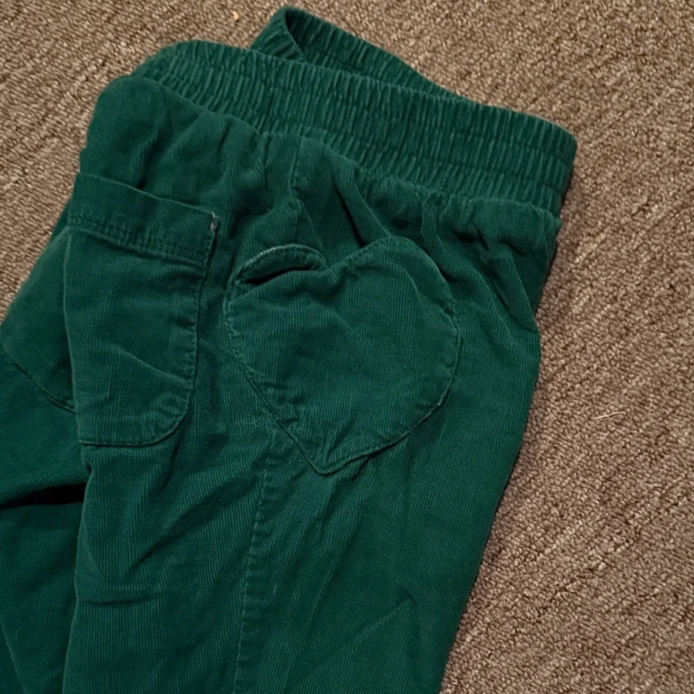 Mini Boden Teal Corduroy Pants